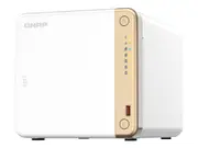 QNAP TS-462-4G N4505 2-core/2-thread processor, burst up to 2.9 GHz, 4 GB on board (non-expandable) 2 Years Limited Warranty