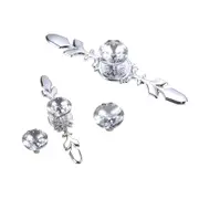 Crystal Cabinet Handles for Wardrobe Drawers