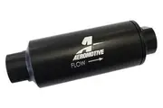 Aeromotive In-Line Fuel Filter Black 40 Micron S/S Element With -12 ORB ARO12343
