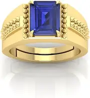 [DINJEWEL] Gemstone Wedding Ring, Promise Ring, Gift Ring (Size 5-10), 4.00 Carat, Metal, Sapphire