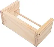 DOITOOL 1Set Rotatable Wooden Bobbin Spool Thread Holder Durable Embroidery Line Tool for Ribbons Twine and Beaded Wire Lightweight and Portable Design for Sewing Projects
