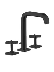 Hansgrohe 3-hole basin faucet Axor 36108670 matt black