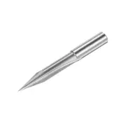 0.3mm Tip 25 Degree 50mm Length Carbide Tapered Wood Engraving CNC Router Bit
