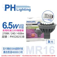 在飛比找PChome24h購物優惠-(2組) PHILIPS飛利浦 LED 6.5W 927 1