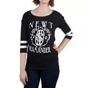 Bioworld Fantastic Beasts and Where to Find Them Newt Scamander Raglan Juniors T