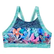 Athleta Girl Surfs UP Bikini Top Lara Floral XXL SIze 16