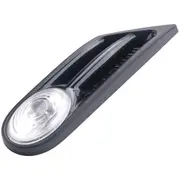 unbrand Right Side Assist Turn Signal Marker Lamp 63137260204 for MINI Cooper R55 R56 R57 R58 R59 07-15 Fender Indicator Light Black
