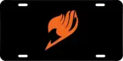 Fairy Tail Orange Vanity License Plate