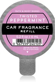 Bath & Body Works Twisted Peppermint Car Air Freshener Refill 6ml