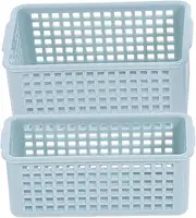 ERINGOGO Miniature Baskets for Dollhouse Mini House Storage Baskets Realistic Appearance Safe Edges Craft Supplies