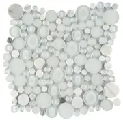 Emser Tile W80LUCE1212MOC Lucente - 12" x 12" Circle Wall Tile - - Ambrato