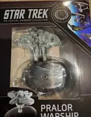 Eaglemoss Star Trek Pralor Warship. Ureleased And Limited To 480.