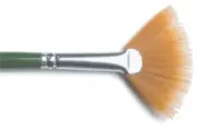 Plaid One Stroke Brush-Fan Size 4