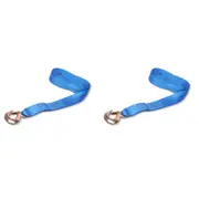 2PK Sea Pro Heavy-Duty Boat Winch Marine Tie-Down Strap High Tensile 4500kg Blue