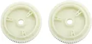 Car Repair Kits Lifter Gears Side Door Glass Motor Gear Fit for Volkswagen Fit for VW Polo Touareg Passat Magotan Skoda Fabia(2PCS B)