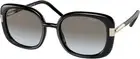 Prada PR 04WS 1AB0A7 53mm Black Sunglasses