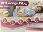 MEMORY FOAM WEDGE PILLOW SLEEP RELAX COMFORT NEW NECK BACK HEALTH ABCOSPORT BED