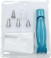 Smooth Icing Dispensers, Cupcake Decorating Kit - Icing Dispensers Tubing Kit for Piping Bags and Smooth Icing Tips - Practical Decorating Tools, Dessert and Candy