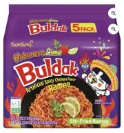 SAMYANG BULDAK HABANERO LIME RAMEN 5-servings (2pack)