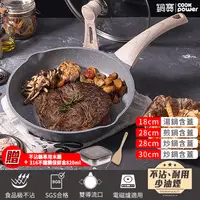 在飛比找生活市集優惠-【CookPower鍋寶】熔岩厚釜七層鑄造不沾鍋(湯鍋/炒鍋