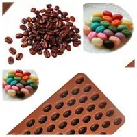 在飛比找樂天市場購物網優惠-【嚴選&現貨】咖啡豆矽膠模 巧克力豆矽膠模 矽膠巧克力模具 