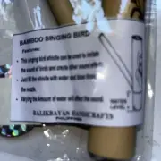 Bamboo singing bird Whistler