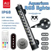 Fish Tank Lights RGBW Full Spectrum Aquarium Lights with Timer Fish Tank LED