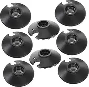 ibasenice 8pc Round Trekking Poles Replacement Accessory Set Hiking Walking Stick Mud Baskets for Outdoor