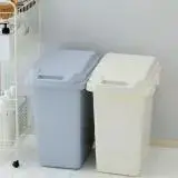 在飛比找遠傳friDay購物優惠-日本RISU｜(H&H系列)掀蓋式防臭連結垃圾桶33L