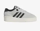 adidas Originals Rivalry Low J Black Wonder Silver Off White IG5164 GS Sz 4y-7y