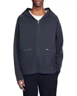 Sandro Hooded Zip Cardigan