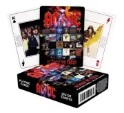 Sealed AC/DC IN ROCK WE TRUST / Official 52 Card Deck Playing Cards