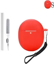 Silicone Protective Case for Google Pixel Buds Pro 2 Earbuds - Durable and Eco-Friendly Bluetooth Earphone Cover with Precise Holes - Red