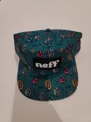 NEFF Men’s Hat Cap Snapback Trucker Adjustable Snapback One Size Green Peace