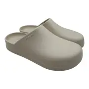 Crocs Dylan Clogs Size Mens 9 Womens 11 Beige Stucco Classic Slip On Unisex Shoe