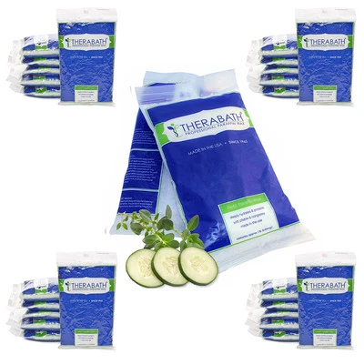 24 1lb Bags Cucumber Melon Thyme Refill 24 lbs Paraffin for Therabath Wax Bath