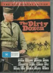 THE DIRTY DOZEN + THE DIRTY DOZEN THE NEXT MISSION - NEW DVD - FREE LOCAL POST