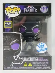 Marvel Funko Pop - Black Panther (Lights and Sounds) - Black Panther - No. 1217