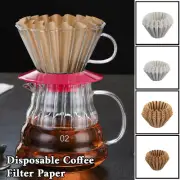 50pcs Coffee Filter Paper Disposable Filter Paper Coffee Soft Powder Filter Bag