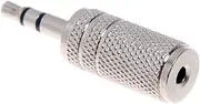 Premium Stereo Audio 2.5mm Male to 3.5mm Female Converter AUX Auxiliary Jack Plug Adapter Metal