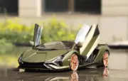 1/18 Lamborghini Sian FKP 37 Bburago Supercar Diecast Car Model Toys Boy Gifts