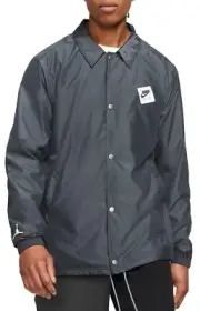 NIKE Men's Smoke Grey Jordan Jumpman Classics Coach's Jacket NWT!