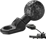 Ball Head Adapter Phone Mount - Alloy Shock Absorbing Angled Ball Base,Motorcycle Phone Holder, Cycling Accessories for Bike, Outdoor, Phone, Motorcycle Use