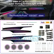 Upgrade BMW X1 X2 Dynamic Ambient Lamp Speaker 64 Color Dedicated Interior 16-22 (for: BMW)