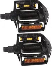 BESPORTBLE 1 Pair Bicycle Pedal Pedals Dirt Bicycle Mountain Accessories Bikes Cycling Bike Parts Black Cycling Accessories Aluminum Black