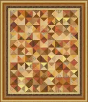 AUTUMN GARDENS - 82" x 70" - Quilt-Addicts Pre-cut Patchwork Quilt Kit