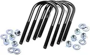 Rough Country 9/16" Round Suspension U-Bolts | 9/16 x 3 x 9.5-7608