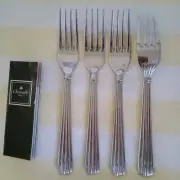 Christofle Osiris Dessert Forks (Four) 18cm