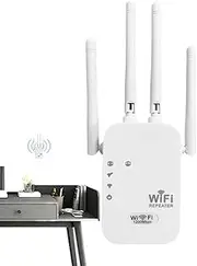 WiFi Extender Amplifier - Wireless WLAN Amplifier, High Speed Wireless WiFi Amplifier | Home Internet Audio Devices for Watching Videos and Downloading Files