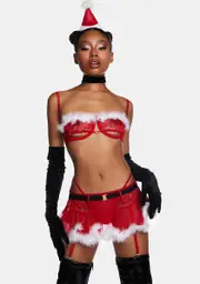 Mrs. Claus Lingerie Set